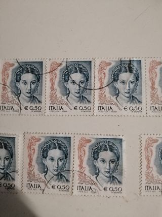 Francobolli Italia 0,50