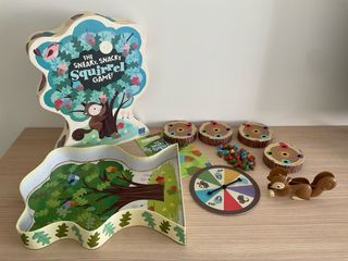 Juego de mesa infantil The Sneaky, Snacky Squirrel