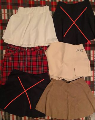 OFERTA x4 Minifaldas