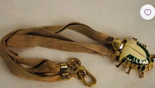 Collar Bimba y Lola Escarabajo Dorado