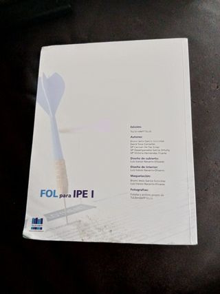 FOL para IPE 1 Grado FP Medio y Superior