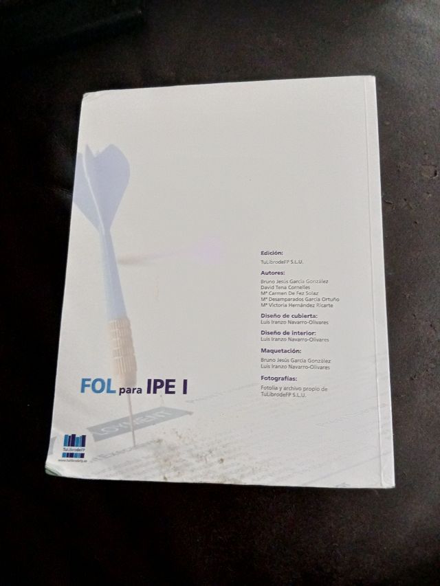 FOL para IPE 1 Grado FP Medio y Superior