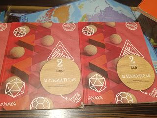 Libros de texto matemáticas