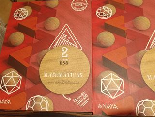 Libros de texto matemáticas