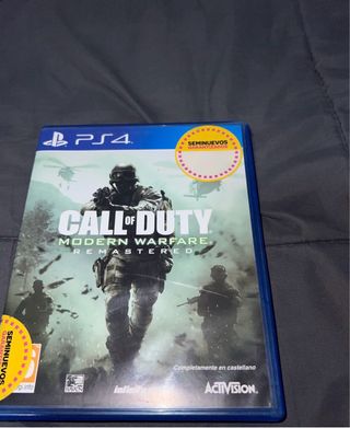 Call of Duty Modern Warfare Remastered PS4