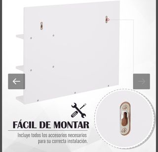 Espejo de baño con estantes
