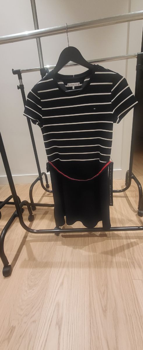 Vestido niña Tommy Hilfiger rayas. Marca Original.