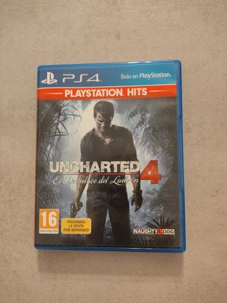 Uncharted 4: El Desenlace del Ladrón PS4