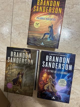 lote 3 libros para Carlos