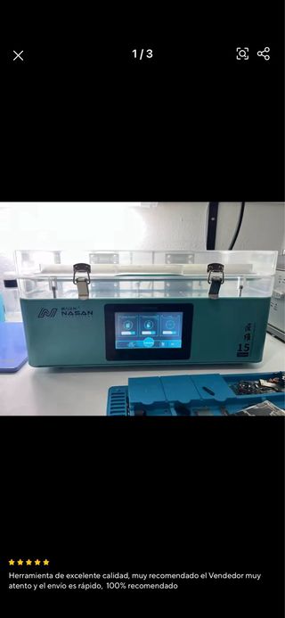 vendo máquinas para servicio técnico de móviles