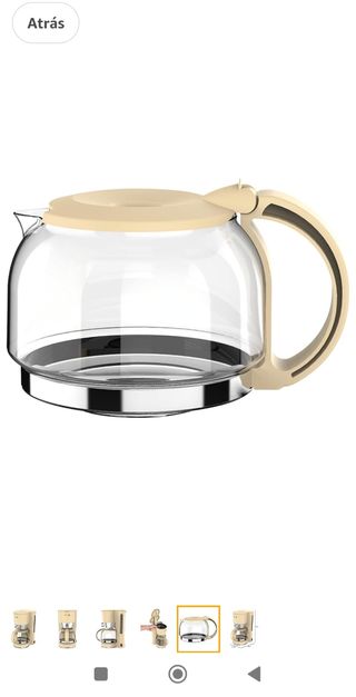 Cafetera Fagor Goteo Beige