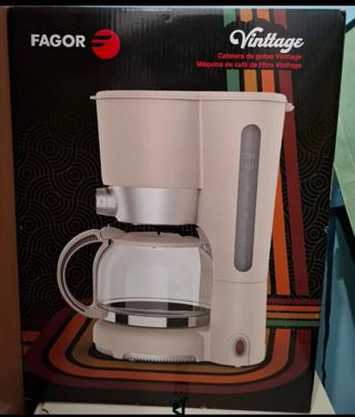 Cafetera Fagor Goteo Beige