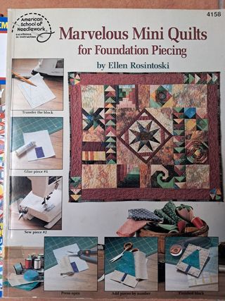 Quilt, log cabin, gazebo New York, mini quilts,...