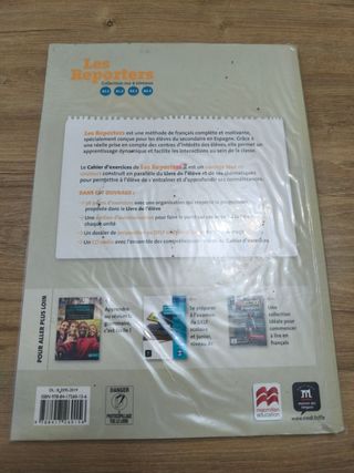 Les Reporters - Cahier d'exercises + CD - 2° ESO 