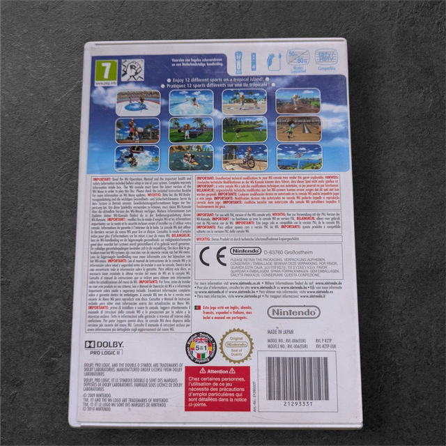 Wii Sports Resort Nintendo