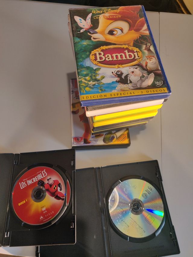 Lote Películas DVD Dibujos Animados