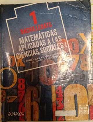 Matemáticas aplicadas a las ciencias sociales