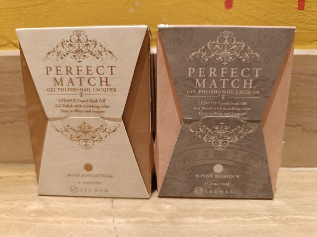 6 Kit de esmalte doble (gel + esmalte) lampara