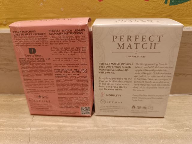 6 Kit de esmalte doble (gel + esmalte) lampara