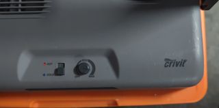 Nevera portátil Crivit gris y naranja