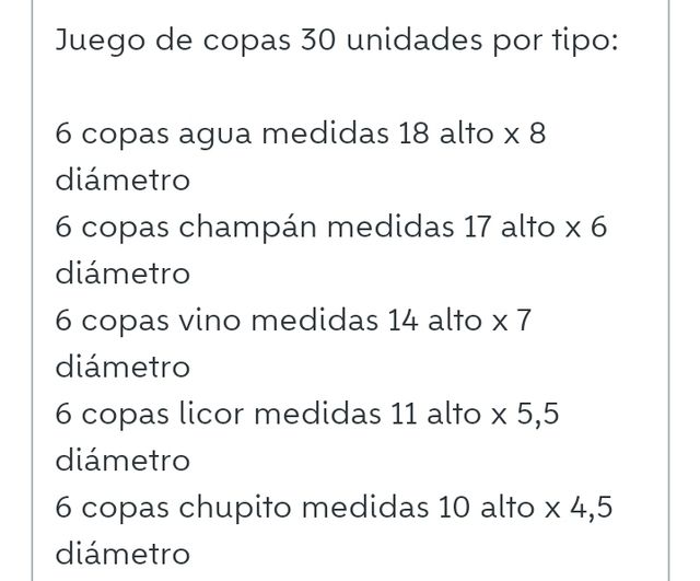 Juego de 30 copas de alpaca bañadas en plata