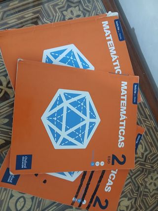 Libros de matemáticas 2 ESO