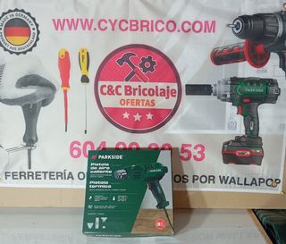 Pistola de calor Parkside PHLG 2000 FS nueva