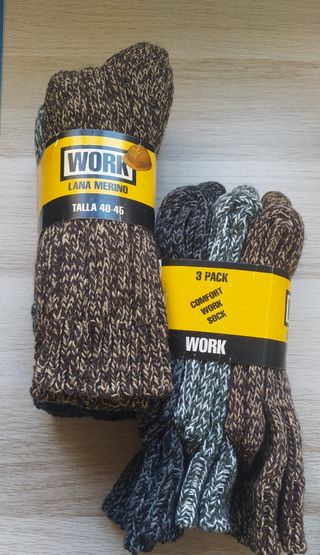 Pedido Iván. Calcetines de trabajo de lana.