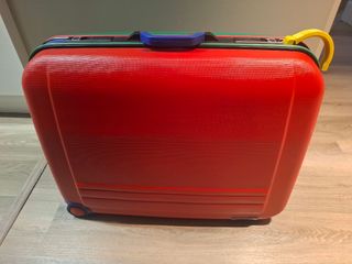 Maleta Benetton Vintage Roja Multicolor