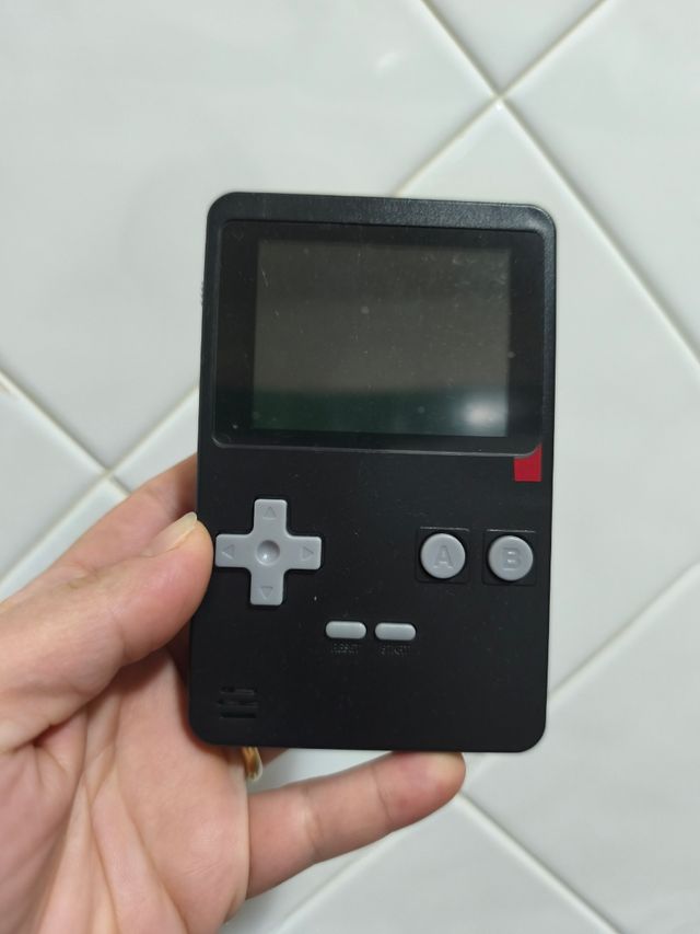 Console gaming retrò nero