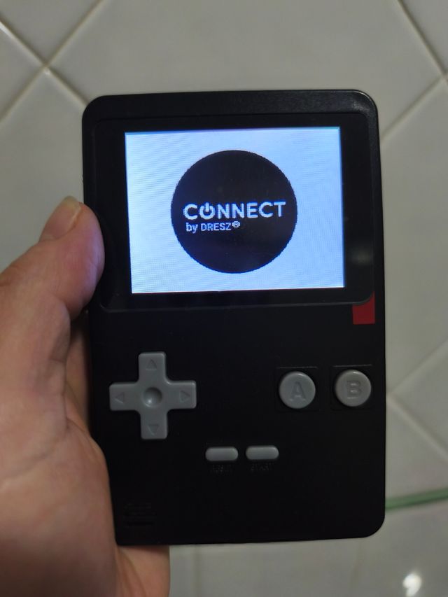 Console gaming retrò nero