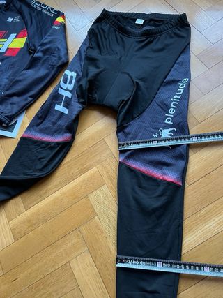 Conjunto, equipación ciclismo, invierno, termal.L￼