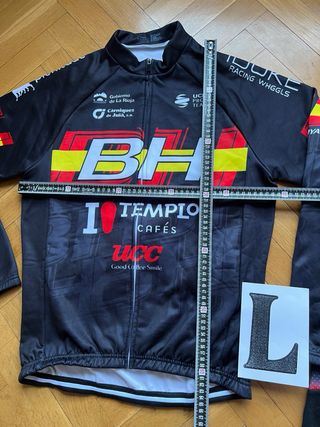 Conjunto, equipación ciclismo, invierno, termal.L￼