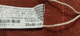 2 COJINES TERRACOTA,ZARA HOME