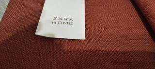 2 COJINES TERRACOTA,ZARA HOME
