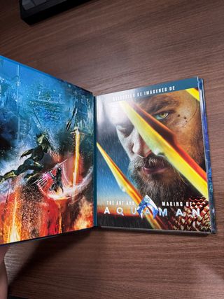 Aquaman Edición Digibook 3D + Blu-Ray