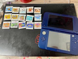 New Nintendo 3DS XL Azul + Juegos + Funda