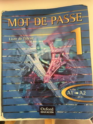 Libro Mot de Passe 1 Oxford Educación