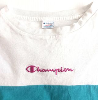 Camiseta Champion Vintage Tricolor