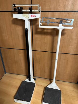2 balanzas romanas para clínicas médicas, 