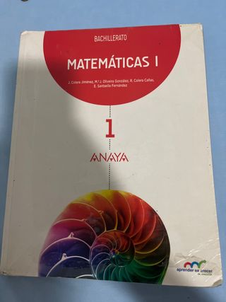 Matemáticas I.