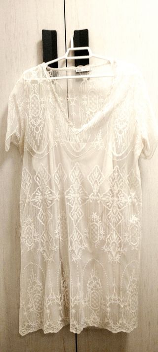 Vestido Zara encaje