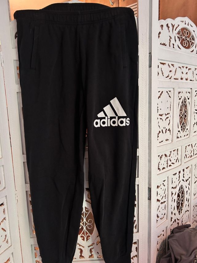 Adidas Pantalones Deportivos Negros