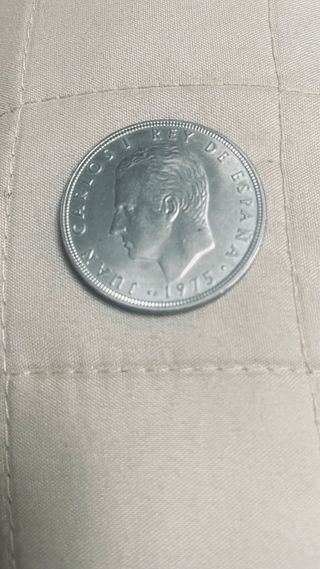 Moneda Juan Carlos I Rey de España 1975