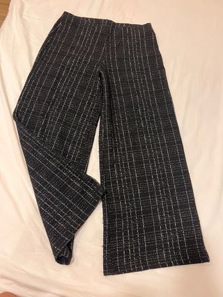 Pantalón de vestir cuadros otoño/invierno