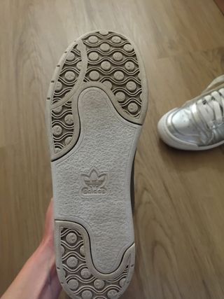 Zapatillas Adidas Talla 41 1/3 Plata