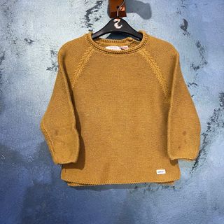 Maglione Zara Senape Bimba 4 Anni