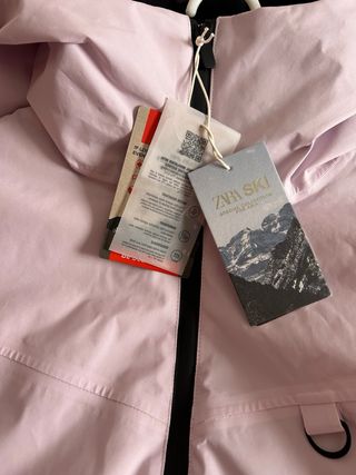 CONJUNTO SKI ZARA TALLA XS PLUMÍFERO Y PANTALÓN