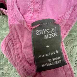 Salopette bimba rosa Denim.co 18/24 mesi