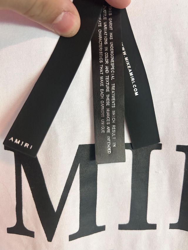 Camiseta Amiri Blanca